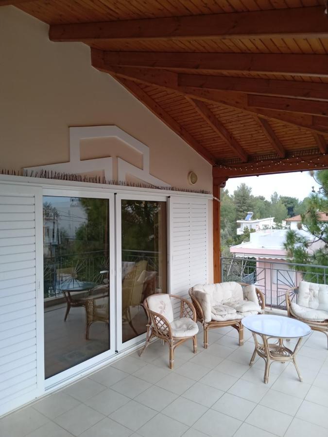Paralia Avlidhos Apollon And Artemis Bed & Breakfast エクステリア 写真